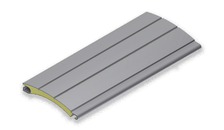 ALU lamela punjena poliuretanskom pjenom za rolete