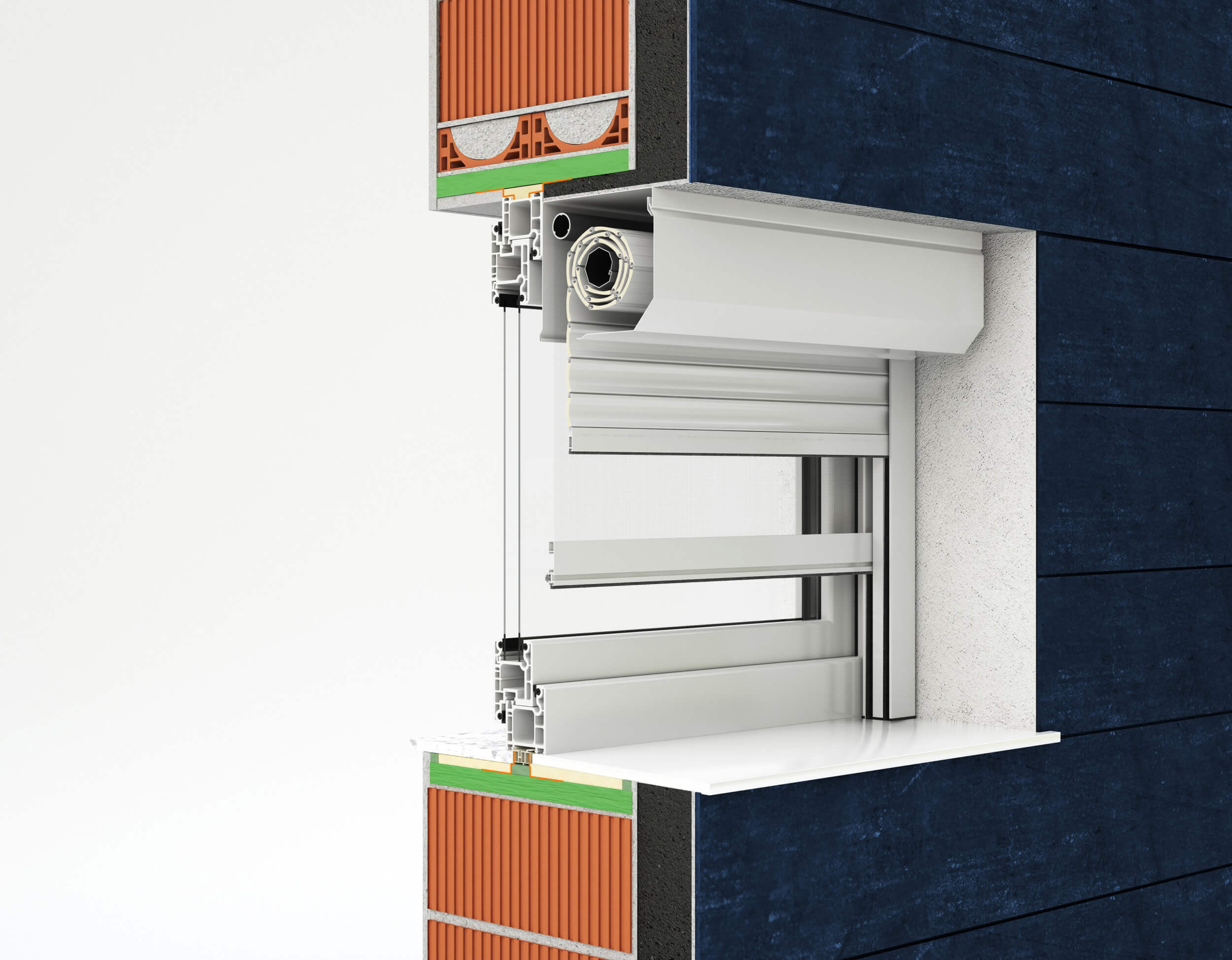 Predprozorske vidljive rolete